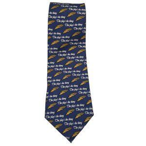 Men's Silk Tie by Josh Bach The Play's The Thing Quill Shakespeare Quote